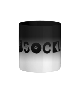 colour changing ceramic mug logo logo 5 center half black